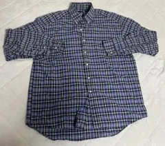 90s OLD GAP チェック柄　長袖シャツ　XL