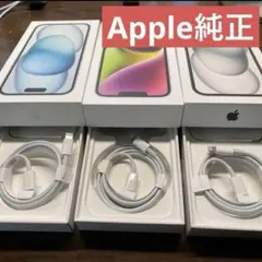 純正★iPhone ライトニングケーブル AppleタイプC 1m 3本セット