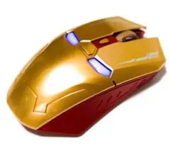 マウス アイアンマン USB アメコミ マーベル 無線 MARVEL スパイダー