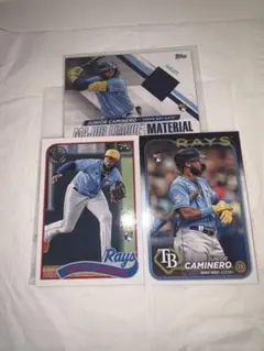 junior caminero プレイヤー ウォーム メモラビリア