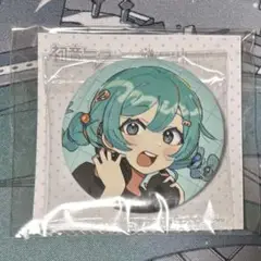 新品未開封★Earth 初音ミク 缶バッジ