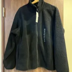 ユニクロ　ボアスリーブジャケット　ブルゾン　フリース