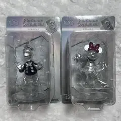 ディズニー　happyくじ　オーナメント　ドナルド　ミニー