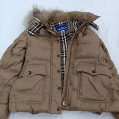 Burberry ベージュ ダウンジャケット 38 - メルカリ