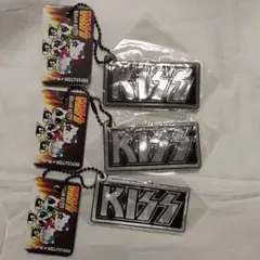 KISS　×　ハローキティ　反射　マスコット　リフレクター　3個セット