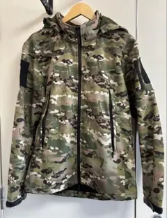 未使用ロシア軍北朝鮮軍仕様マルチカムソフトシェルジャケット軽量防寒撥水機能お洒落