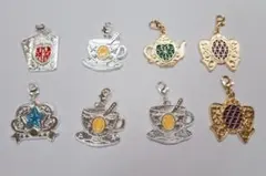 セボンスター セリア メタルチャーム メタルピンバッジ セット 17個まとめ売り