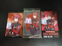 ツイステ アニメイト特典 チケット風しおり　メタルクリアカード　ウエハース