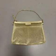 ANTEPRIMAアンテプリマ メッシュインナーバッグシャンパンゴールド