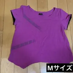 댄스킨 퍼플 반팔 탑