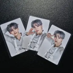 ジェミン　NCT DREAM　ドリショ4　日本公演　ラントレ　3枚