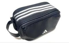 adidas 販売終了品ラウンドクラッチバック【美品】
