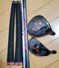 新品ヘッドAcerXV 3Wと4UTセットDiamana とスピーダシャフト