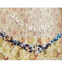 JUST MARRIED ミニペーパーガーランド