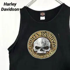N-5287 10s Harley-Davidson タンクトップ スカル XLのサムネイル