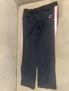 Nike ジャージパンツ 黒 サイドストライプ