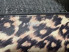 COACH ヒョウ柄 長財布