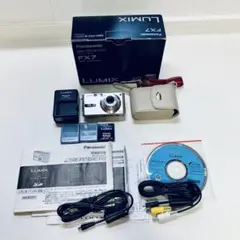 ✨Panasonic LUMIX DMC-FX7 本体 バッテリー 充電器 - メルカリ