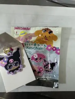 サンリオキャラクターズ ラバーチャーム キーホルダー クロミのサムネイル