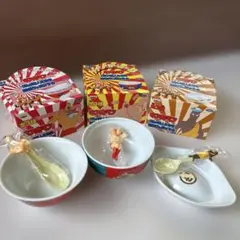 キン肉マン グルメ超人たちの熱きどんぶりバトル 全3種 4個セット 未