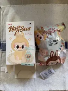 QUQU ラブブ labubu have a seat