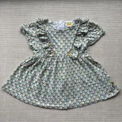 moimoln 花柄 フリル ワンピース ベビー服 90cmのサムネイル