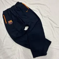 00s NIKE ナイキ FCバルセロナ ジャージパンツ ネイビー メンズ L