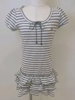 再々値下げ BURBERRY BLUE LABEL フリルワンピース チュニック