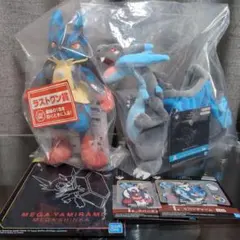 ポケモン1番くじ ぬいぐるみ リザードン ルカリオ＋オマケ!! 一番くじ Pokémon 「メガシンカ」｜一番くじ倶楽部｜BANDAI