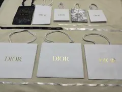 Dior ショッパー 8枚とリボン4本