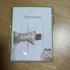 TAOXIAOMEI リボンヘアピン
