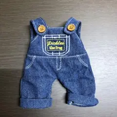 かえるのピクルス　コスチューム　デニムサロペット