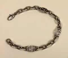 JJさま専用 Gucci インターロッキングGチェーンブレスレット シルバー