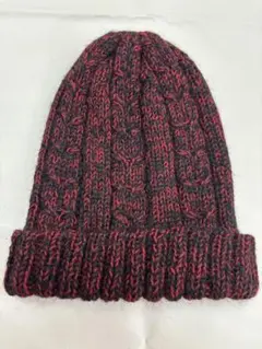 【SALE】 手編みニット帽　送料込み