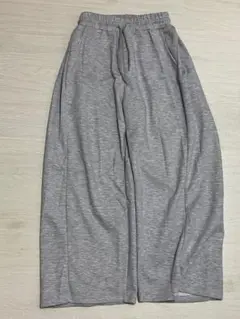 グレー スウェットパンツ Sサイズ ワイド ゆったりサイズ