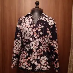 IOLANI•桜柄長袖シャツ
