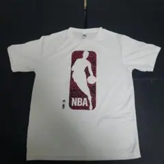 NBA ロゴ入り ホワイト Tシャツ
