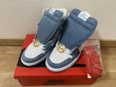 ナイキ ウィメンズ エアジョーダン1 ハイ OG デニム