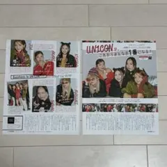 【送料込】UN1CON　雑誌切り抜き　JUNON　2025年1月号