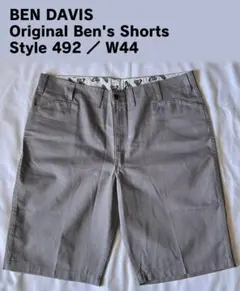 BEN DAVIS ショートパンツ W44 ライトグレー USA FABRICのサムネイル