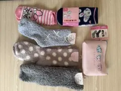 SWIMMER ドット柄ソックス 11足セット　レディース