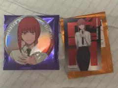 マキマトレーディングメタルカード　缶バッジ　チェンソーマンベースヤード2点セット