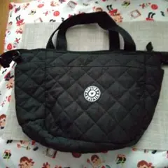 キプリング キルティング ショルダーバッグ