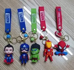 マーベル　キーホルダー　5個セット
