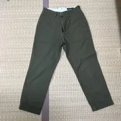BARNSTORMER ドレスファティーグ  チノパン Sサイズ オリーブ