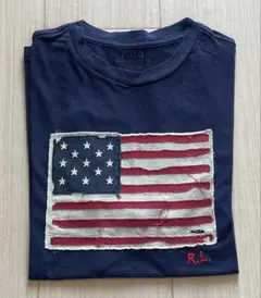 Polo Ralph Lauren アメリカ国旗 Tシャツ ネイビー 150cmのサムネイル