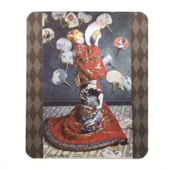 輸入雑貨　クロード・モネ作　『ラ・ジャポネーズ』　天然水晶石　クリスタルアート Amazon.co.jp: クロード・モネ『ラ・ジャポネーズ』 キャンバス