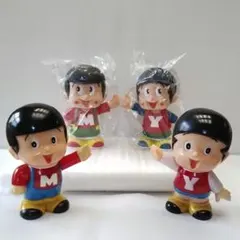 昭和レトロ　ヤン坊マー坊貯金箱　 ヤンマートラクター2体　計4体 昭和レトロ ヤン坊マー坊貯金箱 ヤンマートラクター2体 計4体