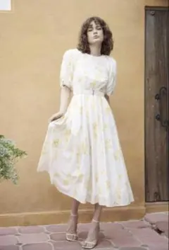 estella.k シャーリングキャミドレスドット柄 - メルカリ