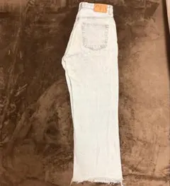 ZARA ライトブルー ワイドレッグデニム